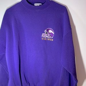 minnesota vikings puma crewneck